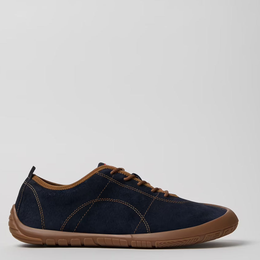 Camper Peu Path Blue Nubuck Mens Sneaker