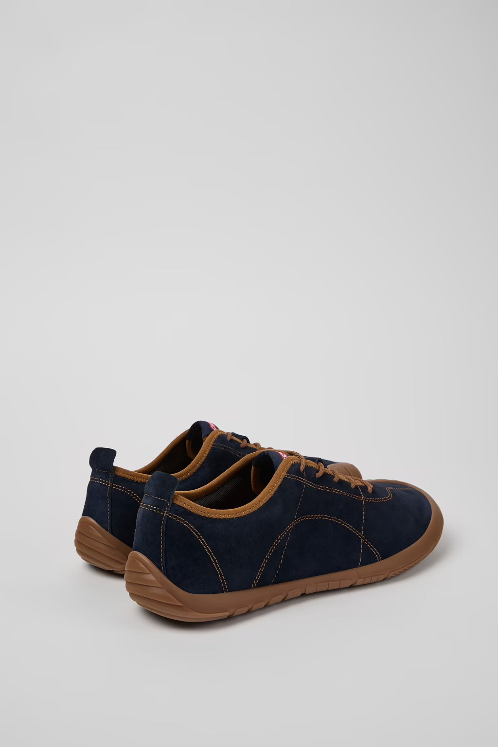 Camper Peu Path Blue Nubuck Mens Sneaker