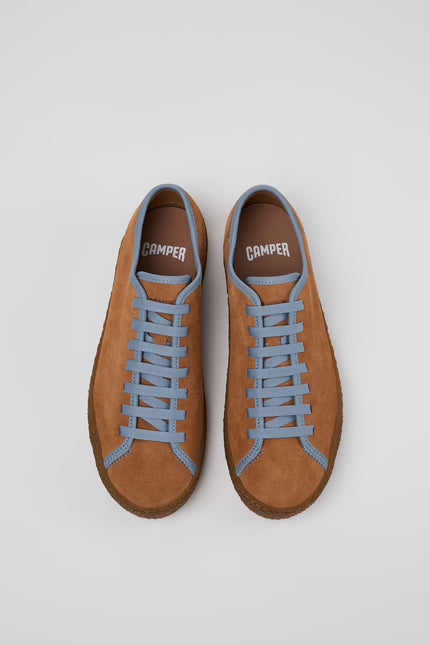 Camper Peu Terreno Sneakers Tan & Blue Suede