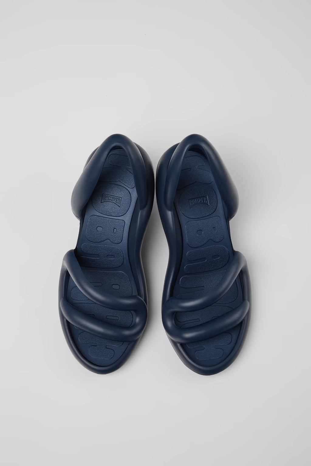 Camper Womens Kobarah Heel Sandals Navy