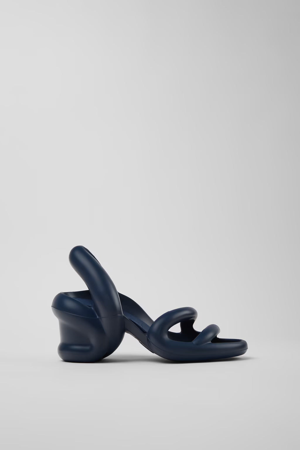 Camper Womens Kobarah Heel Sandals Navy