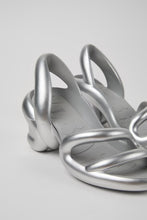 Load image into Gallery viewer, Camper Womens Kobarah Heel Sandals Silver Metallic
