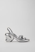 Load image into Gallery viewer, Camper Womens Kobarah Heel Sandals Silver Metallic
