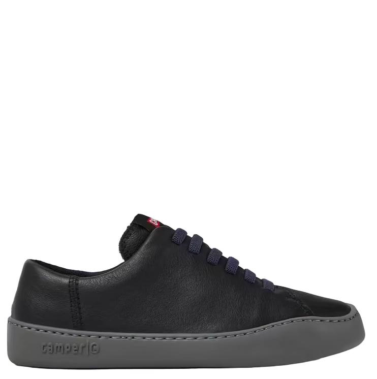 Camper Womens Peu Touring Sneakers Black Leather