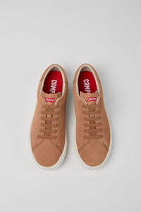 Camper Womens Peu Touring Sneakers Nude Nubuck