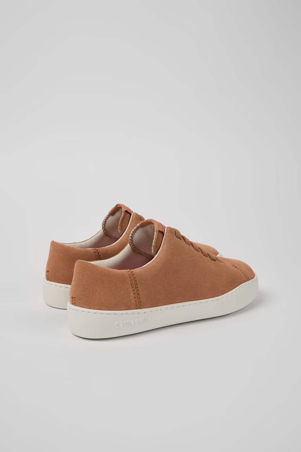 Camper Womens Peu Touring Sneakers Nude Nubuck