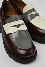 Load image into Gallery viewer, Camper Twins Mimi Loafer Umber/Llapis
