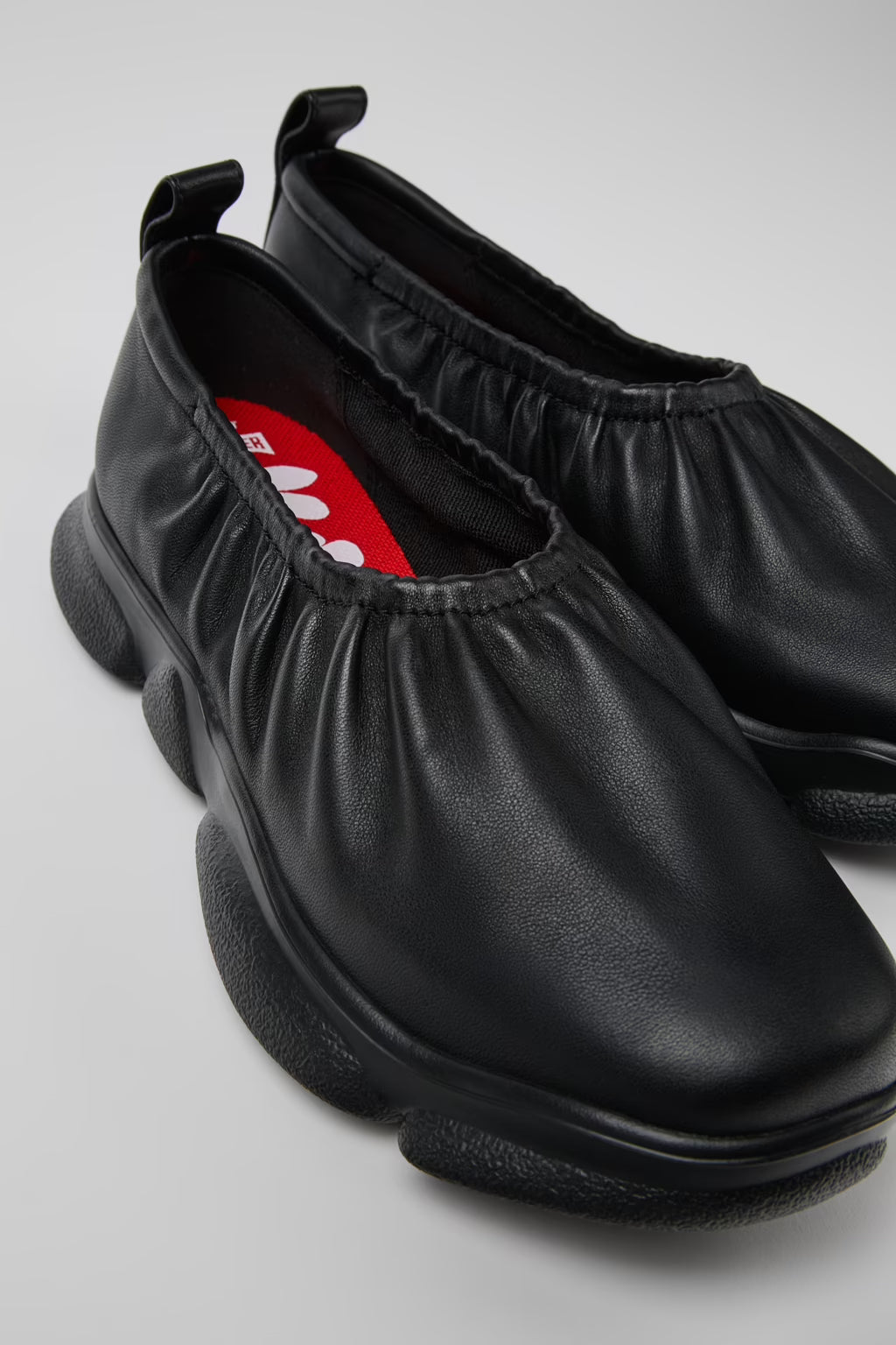 Camper Womens Klarst Ballerinas Black Leather