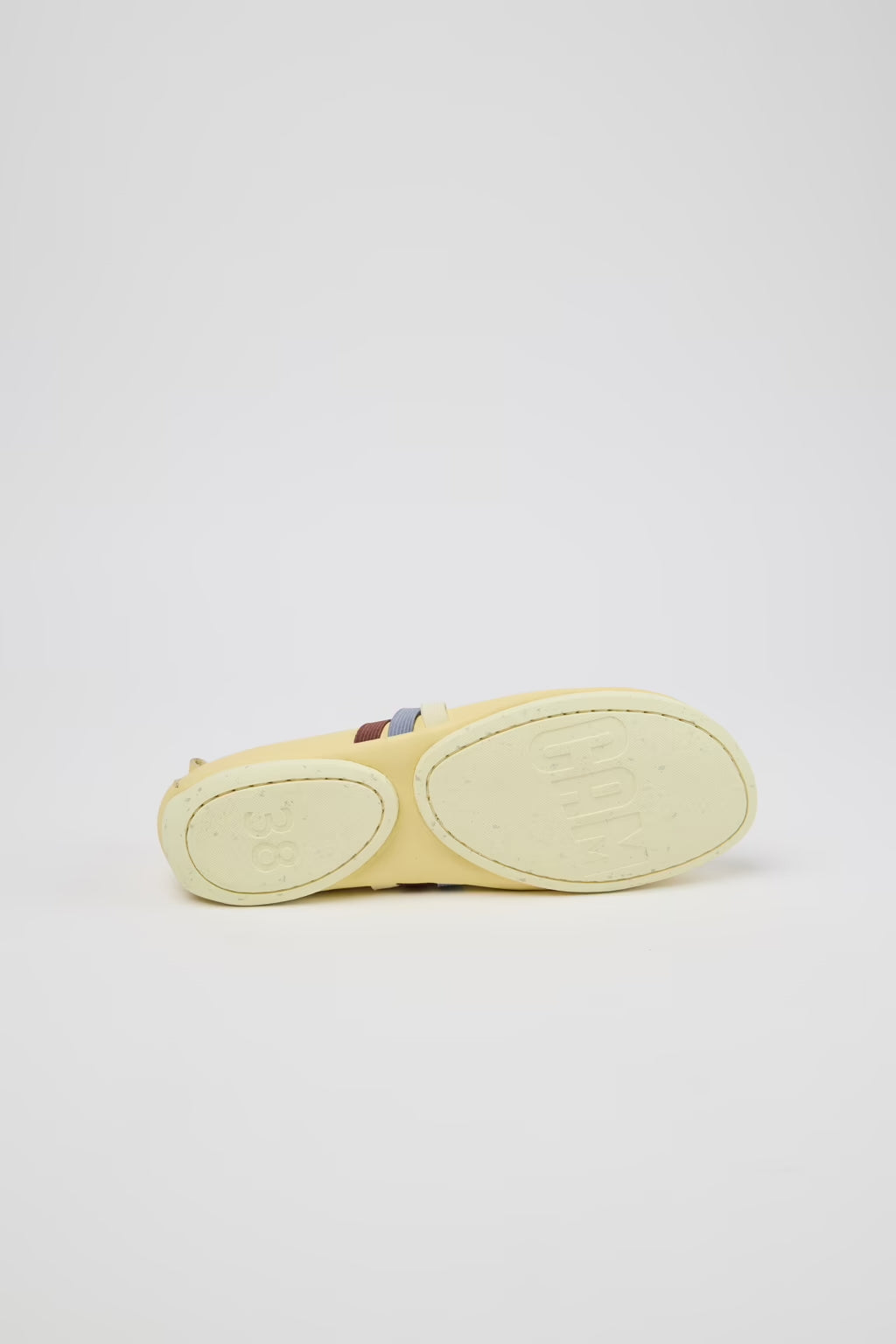 Camper Twins Ballet Flats Yellow