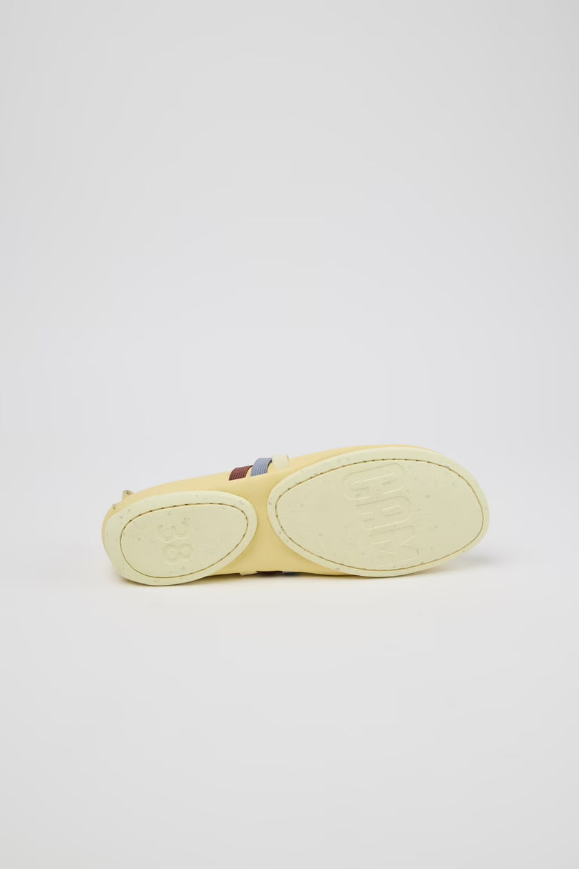 Camper Twins Ballet Flats Yellow