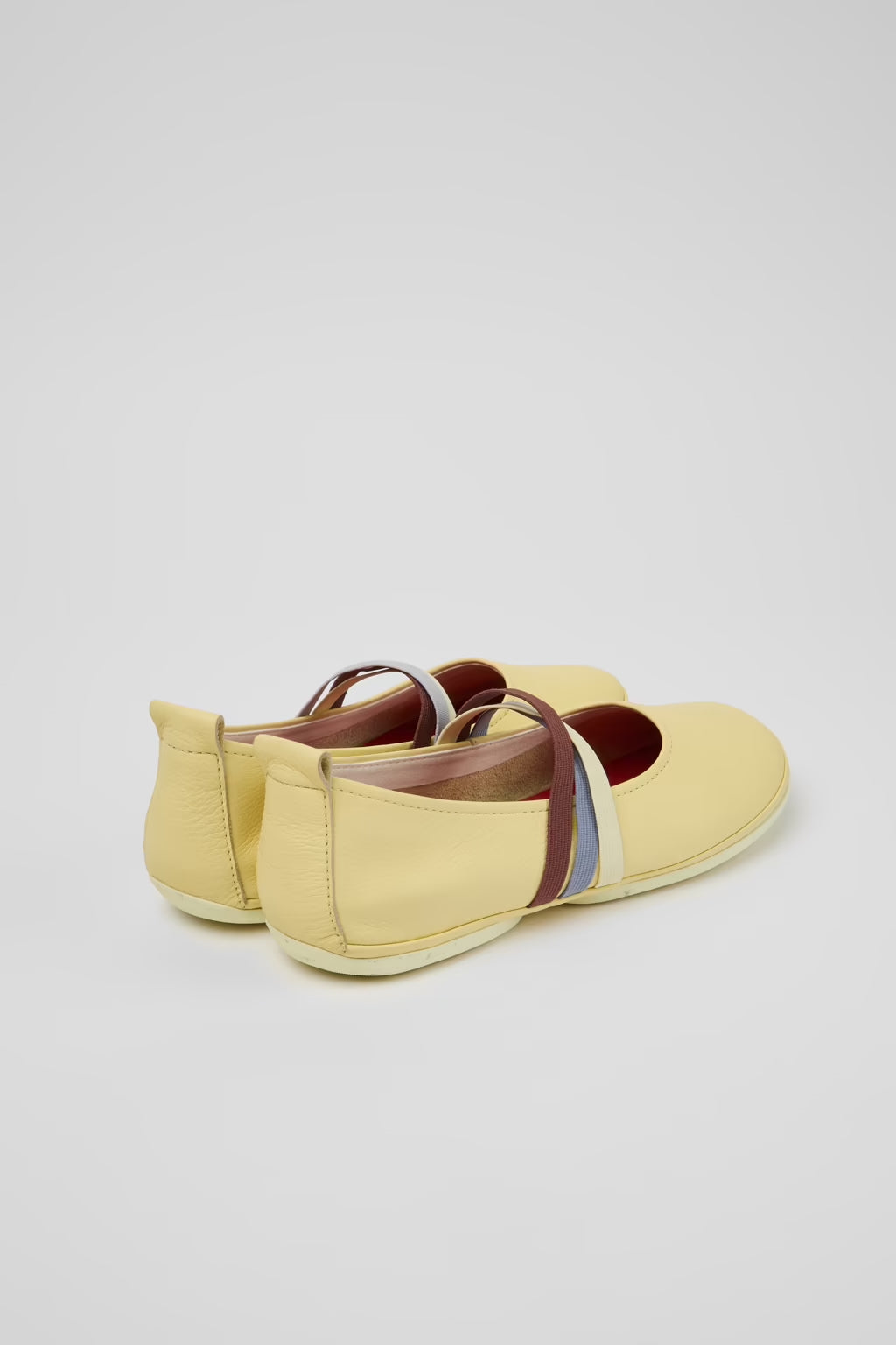 Camper Twins Ballet Flats Yellow