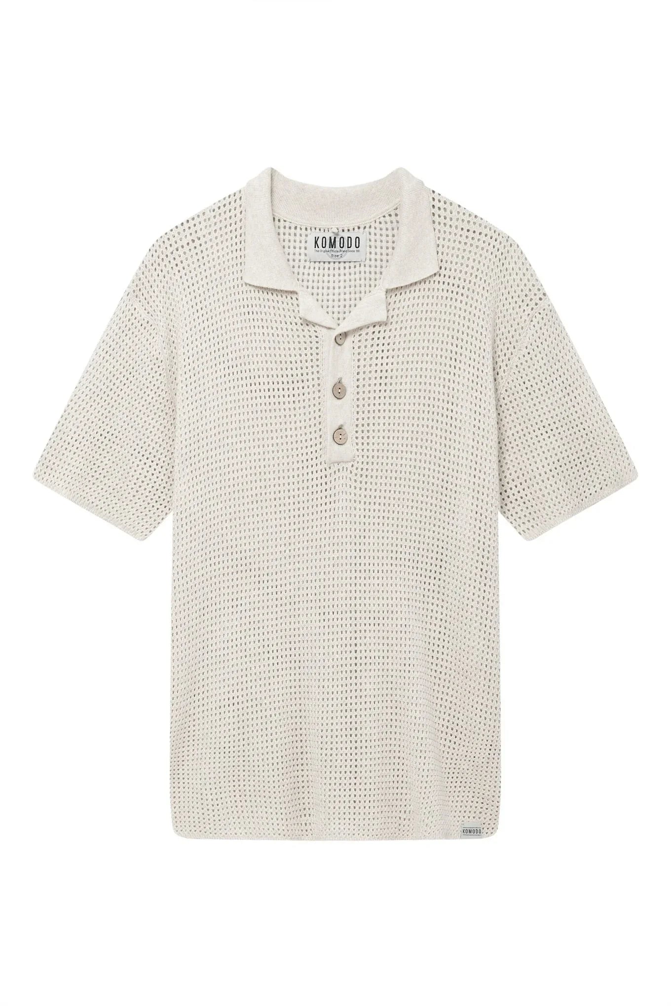 Komodo Oliver Polo Top Ivory