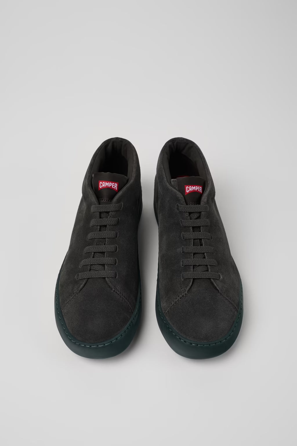 Camper Peu Touring Grey Nubuck Mens Sneaker Boot