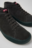 Camper Peu Touring Grey Nubuck Mens Sneaker Boot
