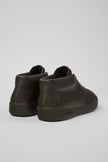 Camper Peu Touring Green Leather Mens Sneaker Boot