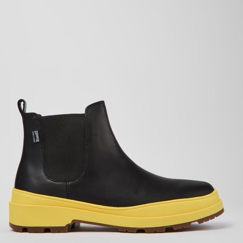 Camper Mens Brutus Trek Hydroshield® Michelin Boots Black/Yellow