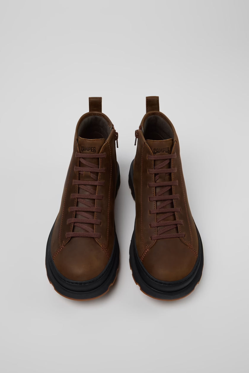 Camper Brutus+ Brown Nubuck Mens Boots