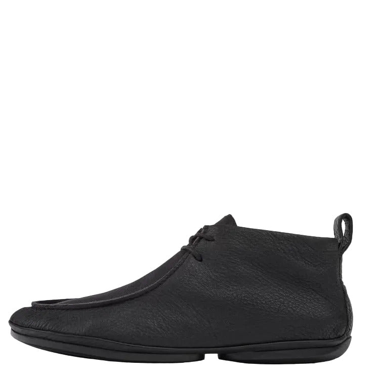 Camper Right Nina Black Leather Womens Ankle Boot