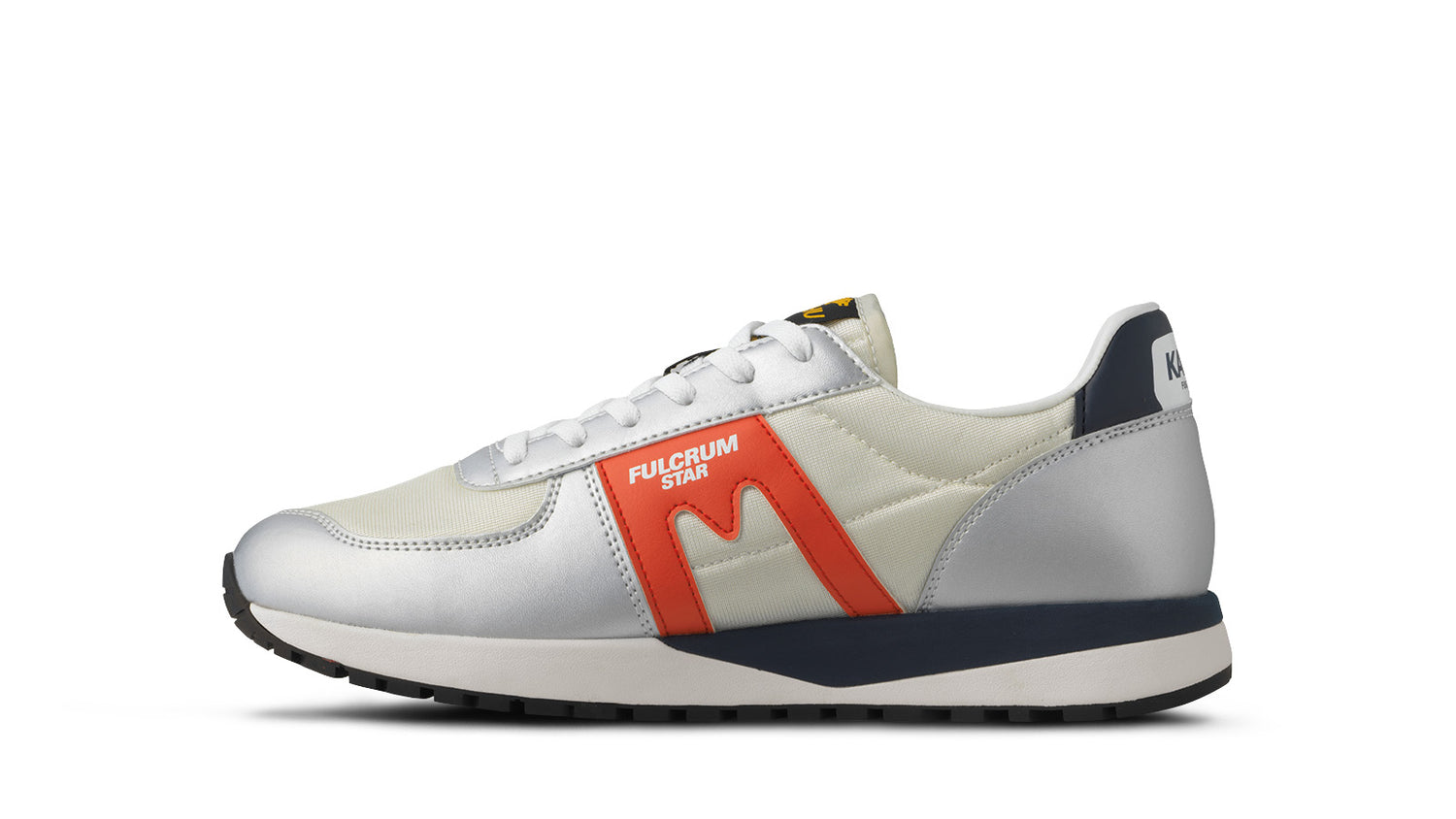 Karhu Fulcrum Star Silver / Spicy Orange Mens Sneaker