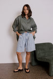 ALEXANDRA Harvey Shorts Light Blue Denim