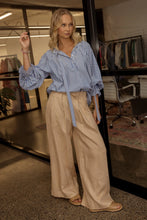 Load image into Gallery viewer, ALEXANDRA Teri Linen Pants Beige
