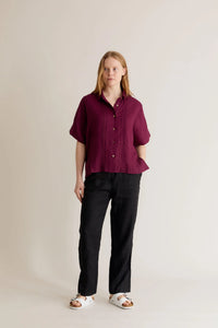 Komodo Kimono Shirt Berry