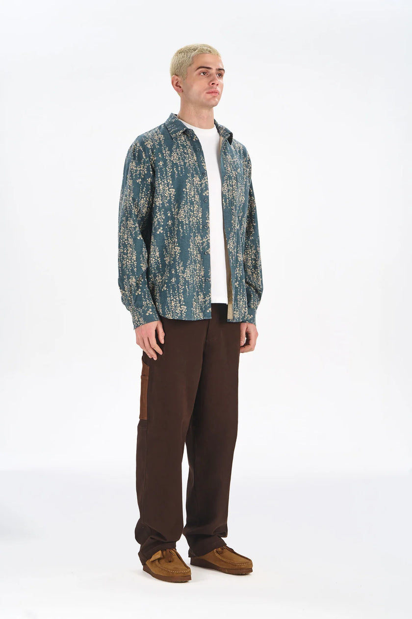 Komodo Spectre Shirt Blue Floral