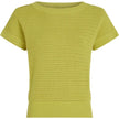 King Louie Boatneck Top Soleil Spring Yellow