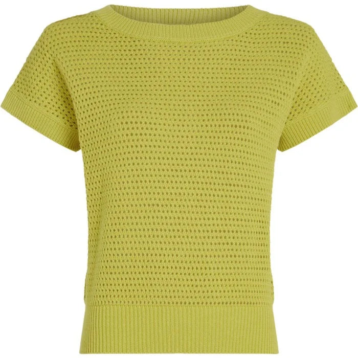 King Louie Boatneck Top Soleil Spring Yellow