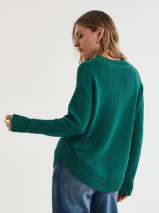 LD & Co Cotton Mock Turtle Moss