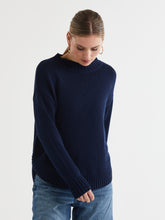 Load image into Gallery viewer, LD &amp; Co Cotton Mock Turtle Navy
