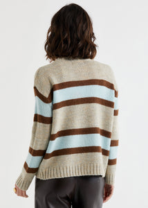 LD & Co Lofty Stripe Jumper Oat