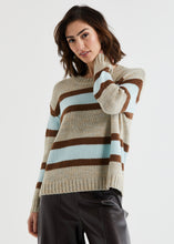 Load image into Gallery viewer, LD &amp; Co Lofty Stripe Jumper Oat
