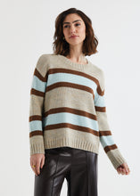 Load image into Gallery viewer, LD &amp; Co Lofty Stripe Jumper Oat
