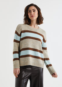 LD & Co Lofty Stripe Jumper Oat