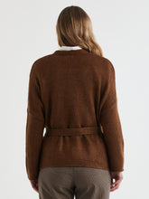 Load image into Gallery viewer, LD &amp; Co Lofty Cardi Coffee
