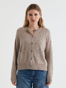 LD & Co Donegal Cardi Natural