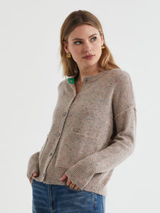 LD & Co Donegal Cardi Natural