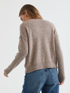 LD & Co Donegal Cardi Natural