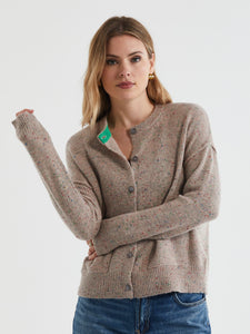 LD & Co Donegal Cardi Natural