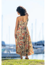 Load image into Gallery viewer, Cienna Lowanna V Dress Beige Floral
