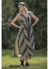 Load image into Gallery viewer, Cienna Hemi Cotton Dress Black
