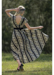 Cienna Hemi Cotton Dress Black