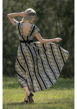 Load image into Gallery viewer, Cienna Hemi Cotton Dress Black
