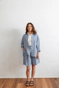 Bird Epoch Friendship Jacket Chambray