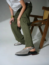 Load image into Gallery viewer, Yuko Imanishi Ruka Metallic Silver Leather
