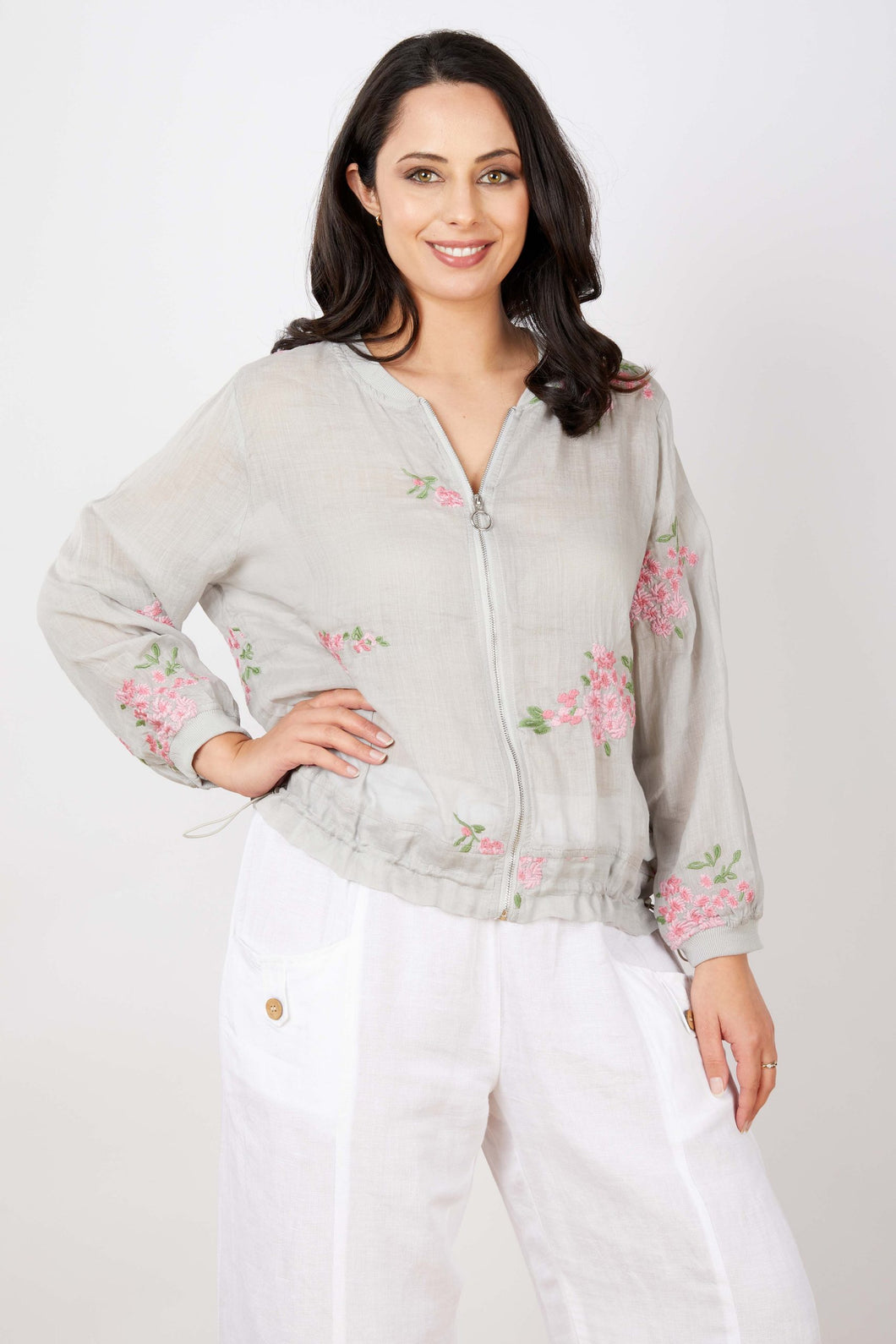 JJ Sisters LL24 Summer Jacket Stone