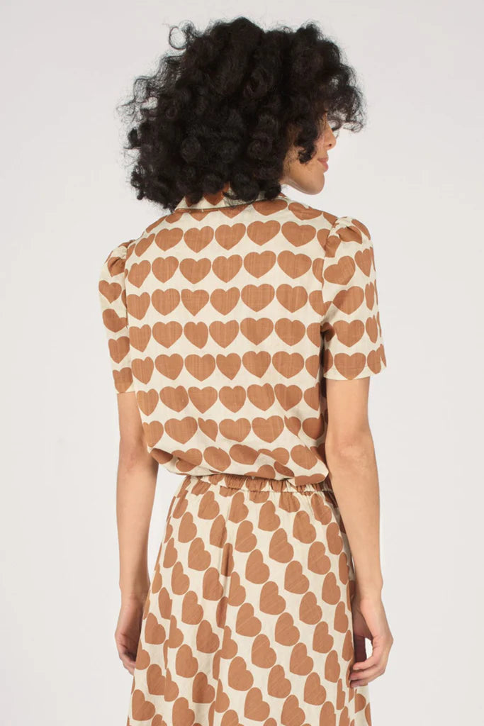 Traffic People Love Me Do Shirt Brown