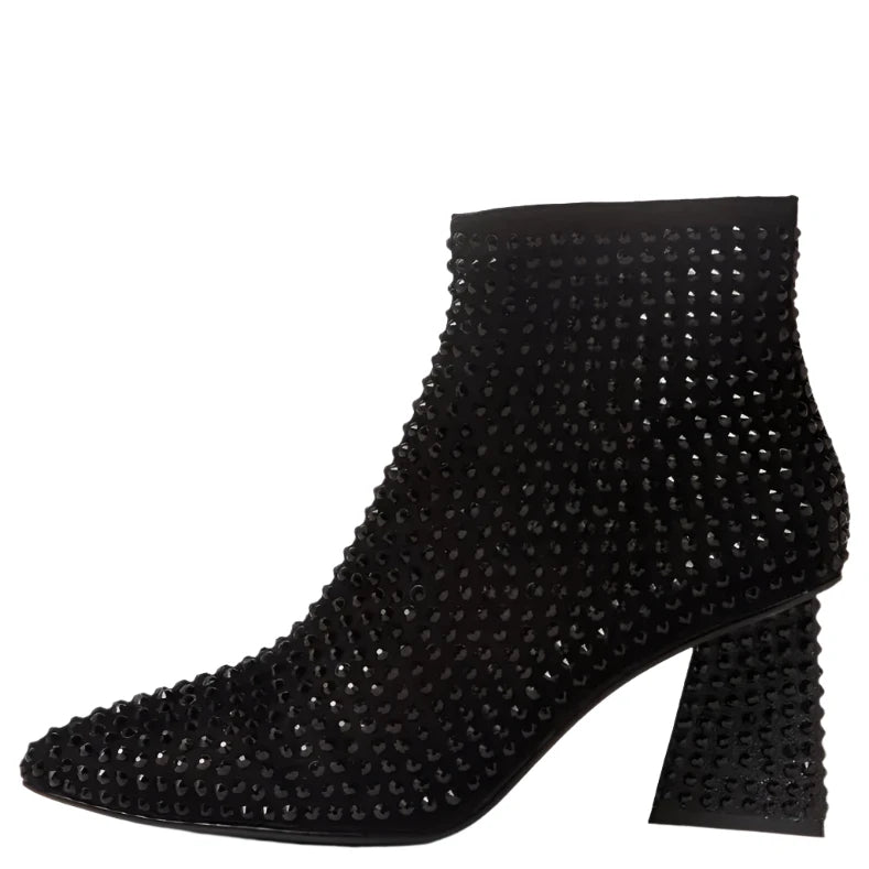 Django & Juliette Lonas Black Suede Black Jewels
