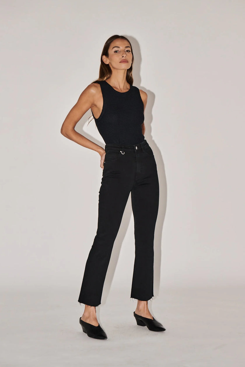 Neuw Denim Twiggy Crop Noir (Black)
